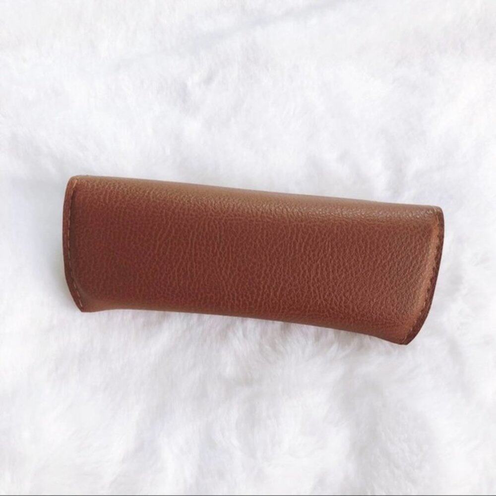 Harley Brown Faux Leather Sunglasses Case - Picture 5 of 9